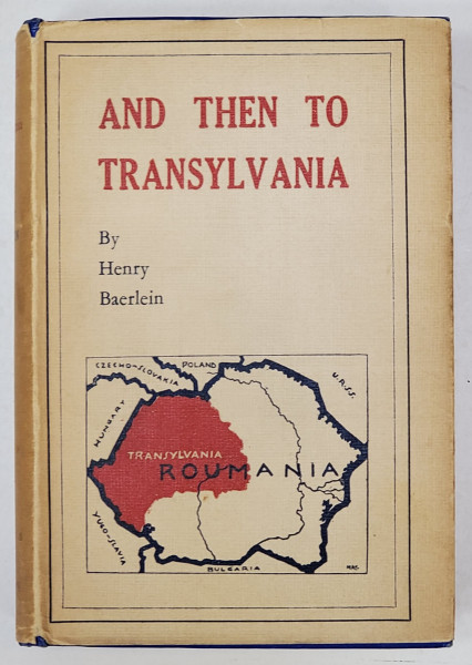 AND THEN TO TRANSYLVANIA by HENRY BAERLIN , 1931