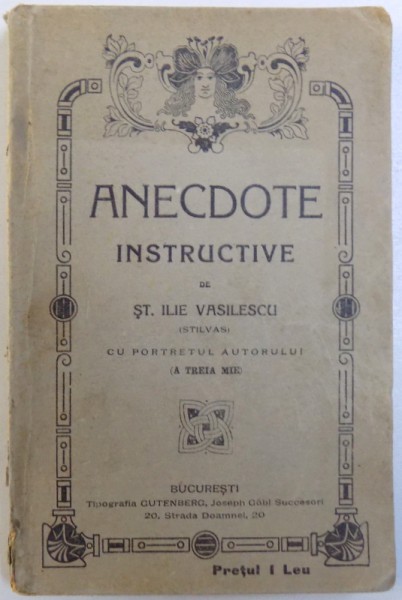 ANECDOTE INSTRUCTIVE de ST. ILIE VASILESCU