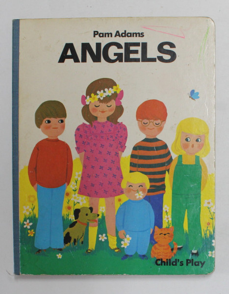 ANGELS - illustrated by PAM ADAMS , CHILD 'S PLAY PRE - READING BOOKS , 1974