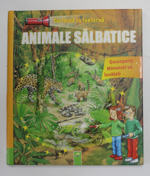 ANIMALE SALBATICE - CARTICICA CU LANTERNA , ANII ' 2000 , LIPSA LANTERNA *