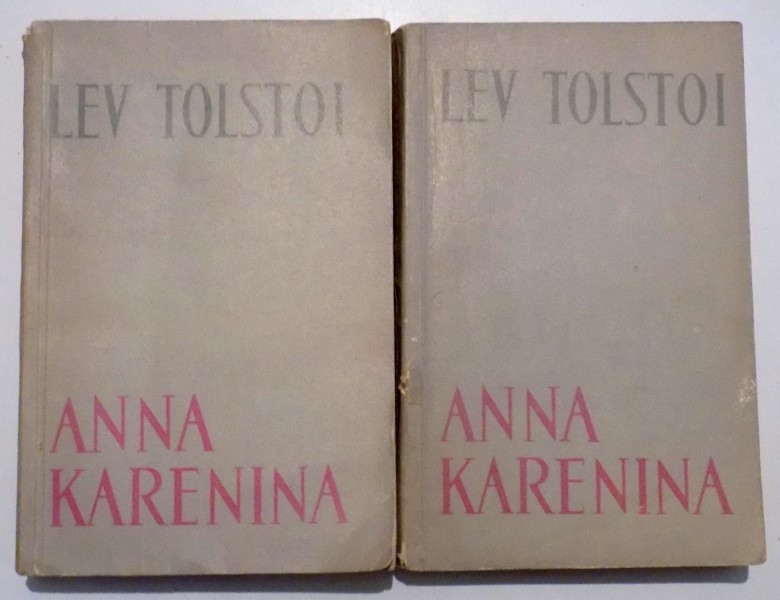 ANNA KARENINA de LEV TOLSTOI , VOL I-II , 1961