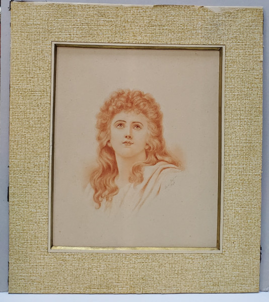 ANNA MAGHIERU - PORTRET DE TANARA, 1896