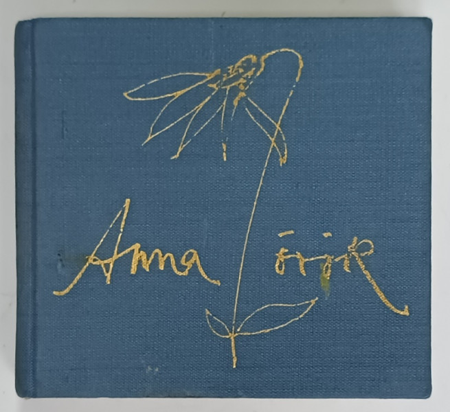 ANNA OROK - JUHASZ GYULA , POEZII CU TEXT IN LIMBA MAGHIARA , 1963 , PREZINTA INSEMNARE PE PAGINA DE TITLU *