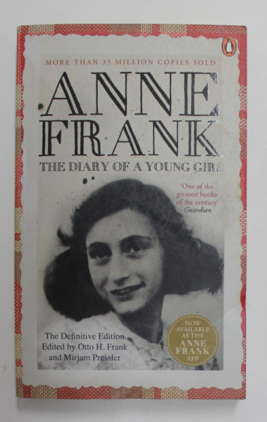 ANNE FRANK - THE DIARY OF A YOUNG GIRL , THE DEFINITIVE EDITION , 2020 ,