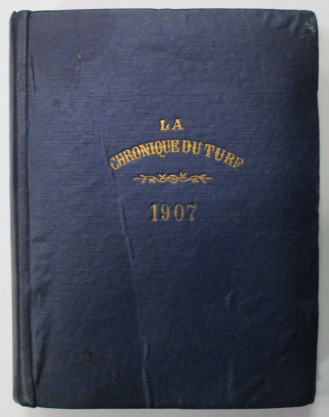 ANNUAIRE DE LA CHRONIQUE DU TURF DE 1907