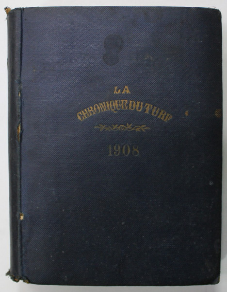 ANNUAIRE DE LA CHRONIQUE DU TURF DE 1908