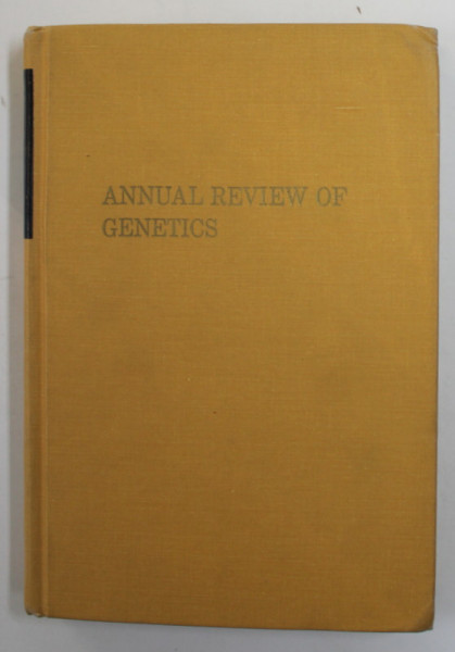 ANNUAL REVIEW OF GENETICS , by HERSCHEL L. ROMAN ...LAURENCE M.SANDLER , VOLUME 9 , 1975