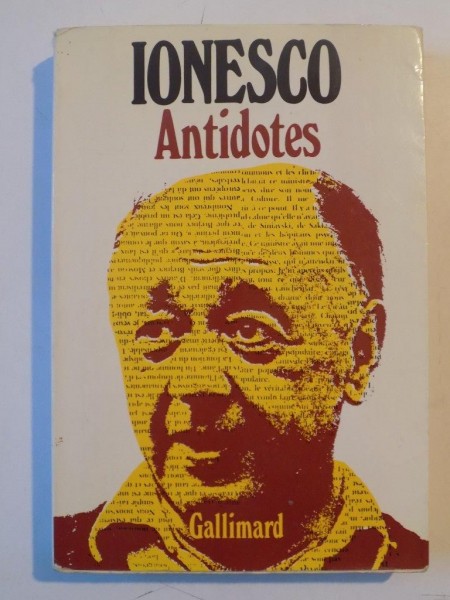 ANTIDOTES de EUGENE IONESCO 1977