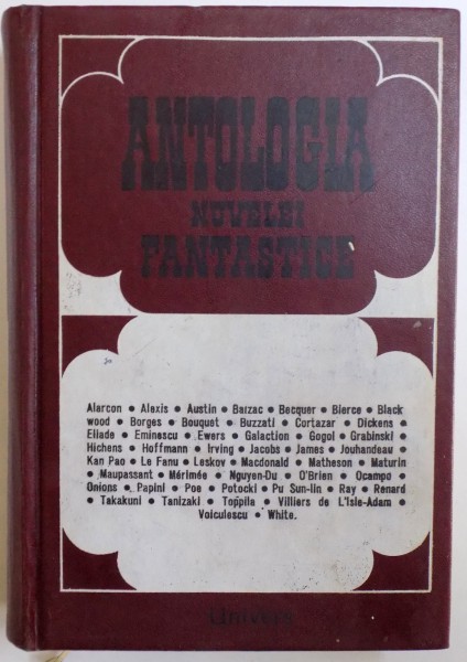 ANTOLOGIA NUVELEI FANTASTICE,BUC.,1970