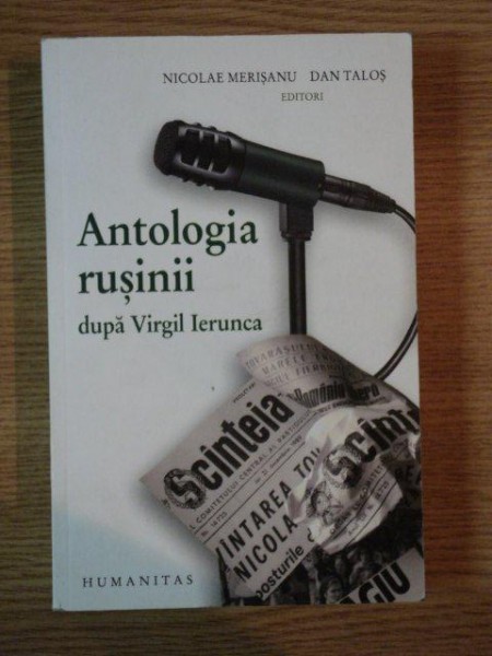 ANTOLOGIA RUSINII dupa VIRGIL IERUNCA , 2009