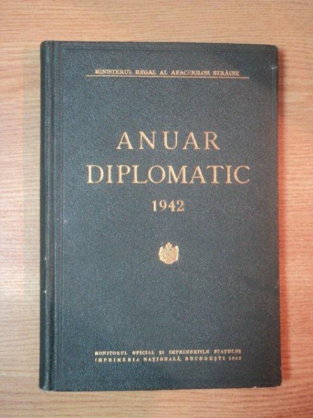 ANUAR DIPLOMATIC SI CONSULAR , 1942