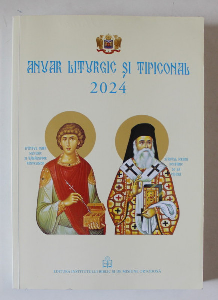 ANUAR LITURGIC SI TIPICONAL , 2024