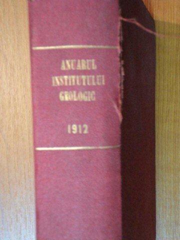 ANUARUL INSTITUTULUI GEOLOGIC 1912