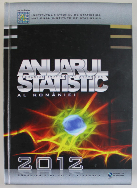 ANUARUL STATISTIC AL ROMANIEI , 2012 , LIPSA CD *