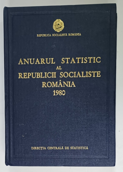 ANUARUL STATISTIC AL R.S.R. , 1980