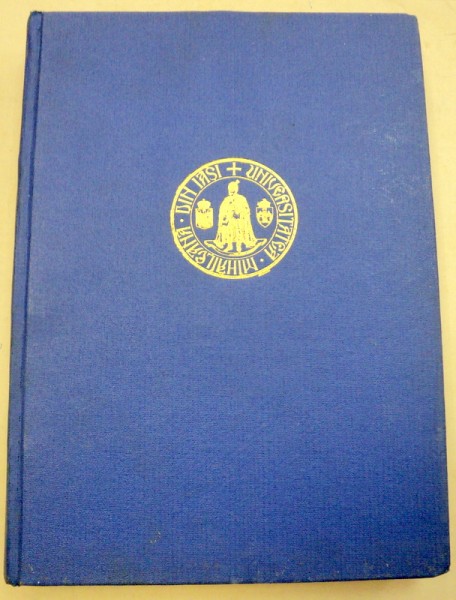 ANUARUL UNIVERSITATII MIHAILENE IASI 1938/39-IOAN TANASESCU VOL 24  1942