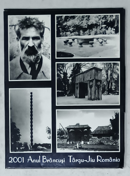 ANUL BRANCUSI , TARGU - JIU , ROMANIA , FOTOGRAFII de VASILE BLENDEA , MINIALBUM CU 6 CARTI POSTALE VOLANTE , 2010