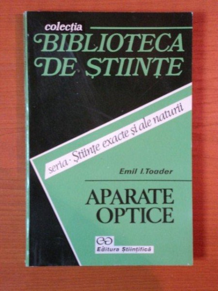 APARATE OPTICE de EMIL I. TOADER , 1995