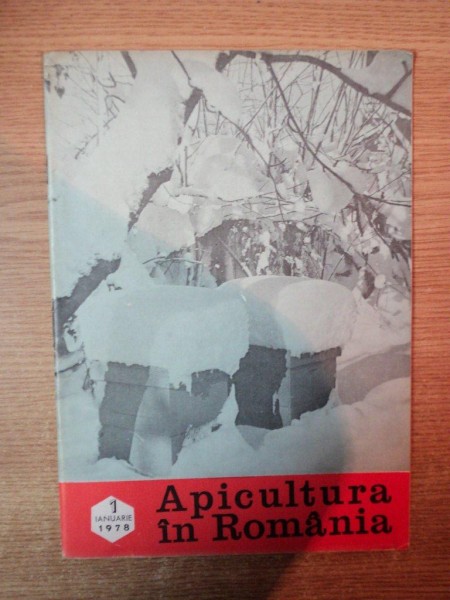 APICULTURA IN ROMANIA , 1 IANUARIE 1978