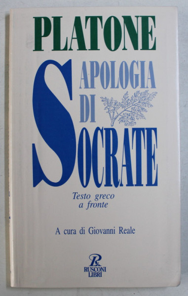 APOLOGIA DI SOCRATE di PLATONE , 1994