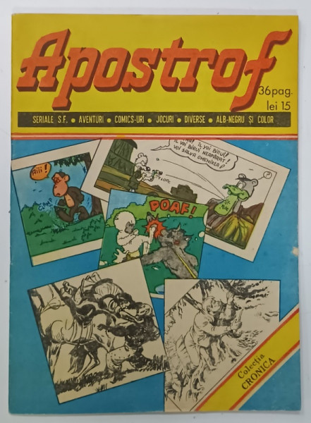 APOSTROF , REVISTA  PENTRU COPII , ANII '90