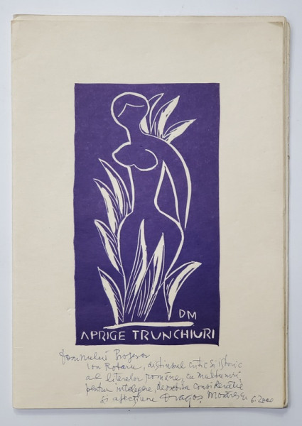 APRIGE TRUNCHIURI, DRAGOS MORARESCU - 1985