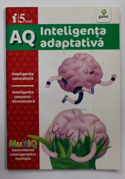 AQ - INTELIGENTA ADAPTIVA - INTELIGENTA NATURALISTA , INTELIGENTA CORPORAL - KINESTEZICA , PTR. COPII DE 5 ANI , ANII '2000