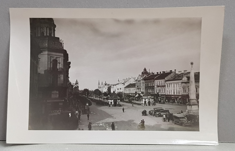 ARAD , ZONA CENTRALA , FOTOGRAFIE MONOCROMA, PE HARTIE LUCIOASA , PERIOADA INTERBELICA