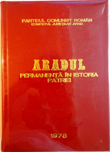 ARADUL, PERMANENTA IN ISTORIA PATRIEI, 1978