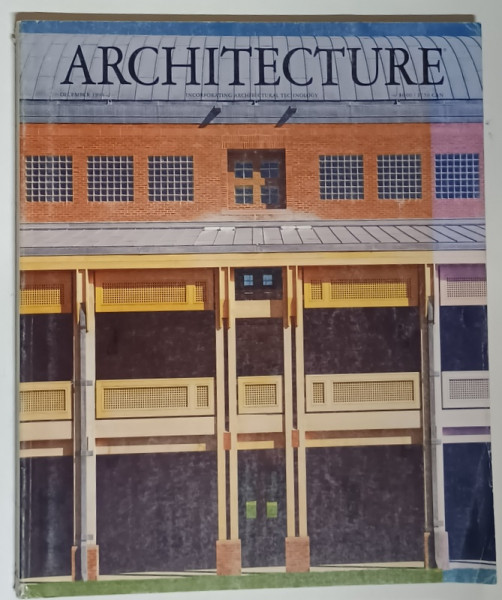 ARCHITECTURE , INCORPORATING ARCHITECTURAL TECHNOLOGY , DECEMBER , 1994