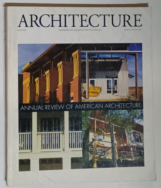 ARCHITECTURE , INCORPORATING ARCHITECTURAL TECHNOLOGY , MAY , 1995