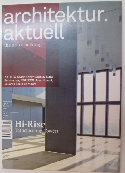 ARCHITEKTUR AKTUELL , THE ART OF BUILDING , 2008