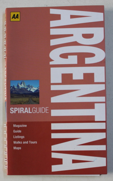 ARGENTINA - SPIRAL GUIDE - MAGAZINE , GUIDE , LISTINGS , WALKS and TOURS , MAPS by MATT CHESTERTON , 2012