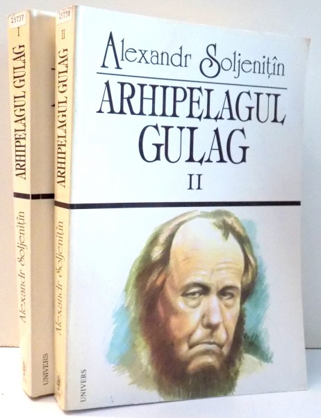 ARHIPELAGUL GULAG de ALEXANDR SOLJENITAN , VOL I-II , 1997