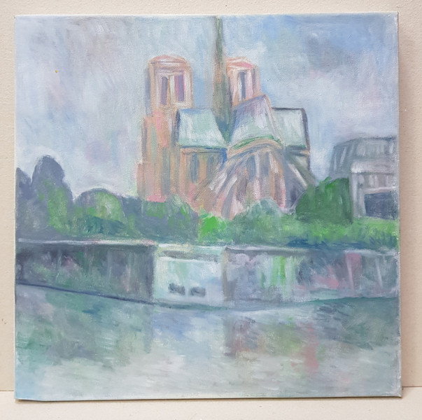 ARHITECT RADU MARIUS OCTAV - PARIS , NOTRE - DAME , PEISAJ NESEMNAT