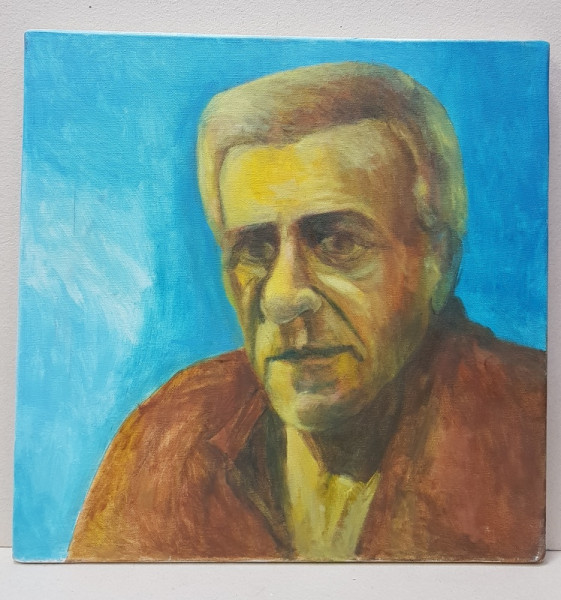 ARHITECT RADU MARIUS OCTAV -  PORTRET DE BARBAT ( AUTOPORTRET  ? ) , NESEMNAT