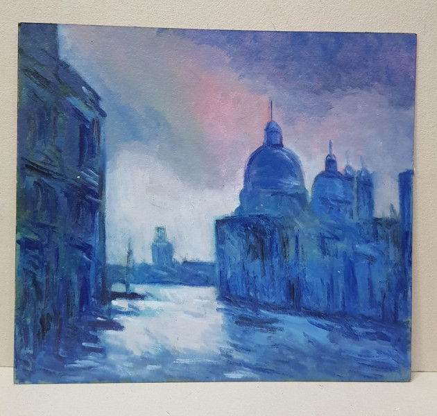 ARHITECT RADU MARIUS OCTAV - VENETIA LA APUS , PEISAJ NESEMNAT