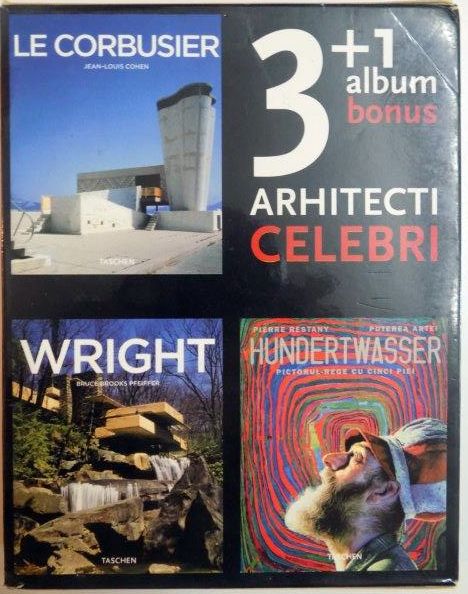 ARHITECTI CELEBRI : HUNDERTWASSER , LE CORBUSIER , WRIGHT , SCHINKEL