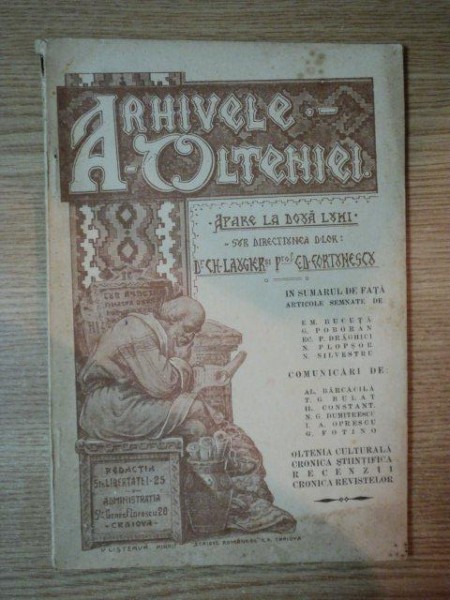 ARHIVELE OLTENIEI, ANUL II, NR5, IAN- FEBRUARIE 1923