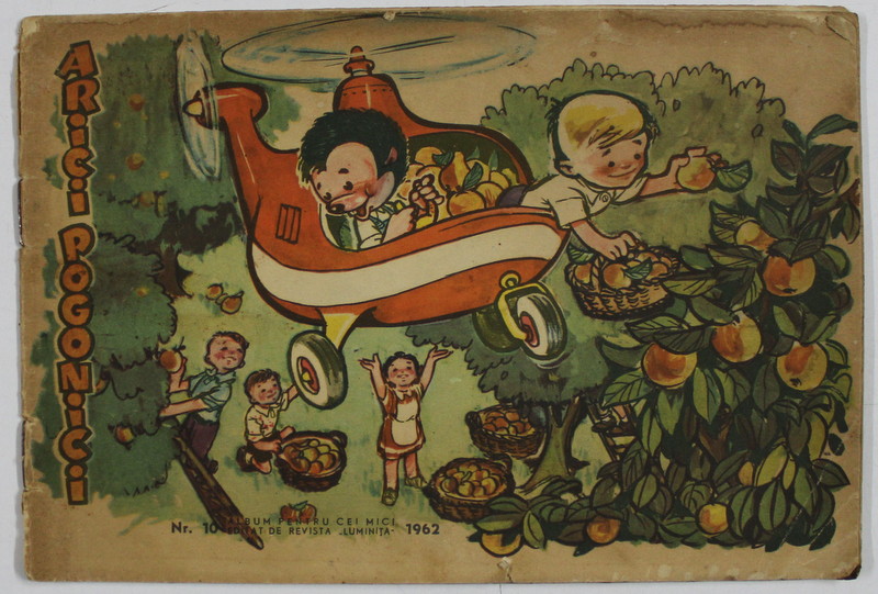 ARICI POGONICI , ALBUM PENTRU CEI MICI , NR. 10 , 1962