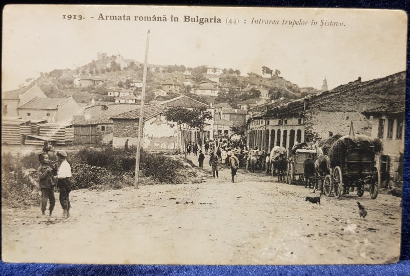 Armata Romana in Bulgaria - Intrarea trupelor in Sistovu, 1913