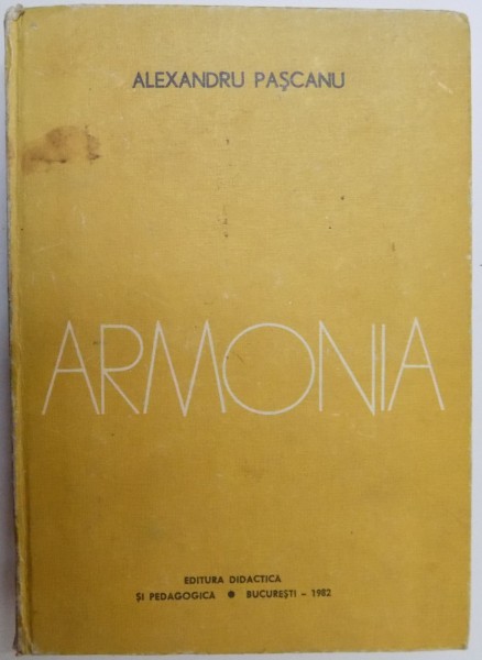 ARMONIA de ALEXANDRU PUSCANU , 1982