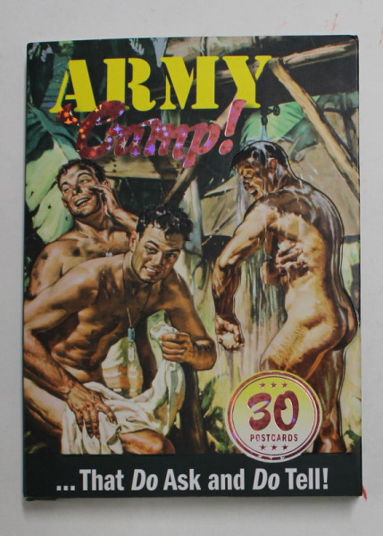 ARMY CAMP ! ..THAT DO ASK AND DO TELL ! - 30 POSTCARDS , 2012