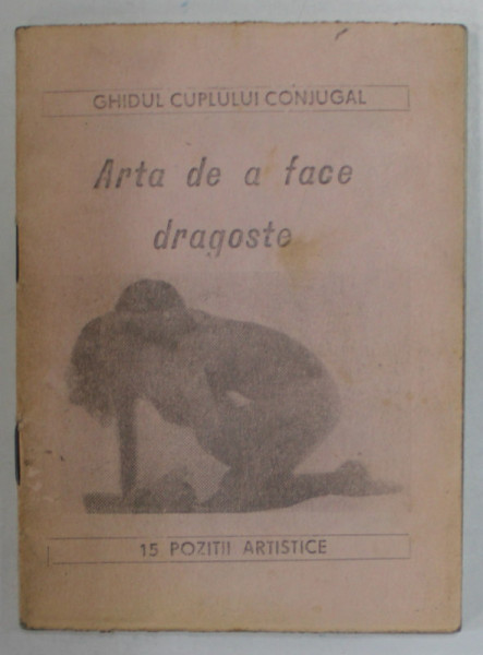 ARTA DE A FACE DRAGOSTE , 15 POZITII ARTISTICE , ANII '90