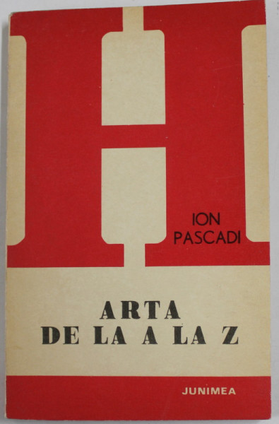 ARTA  DE LA A LA Z de ION PASCADI , 1978