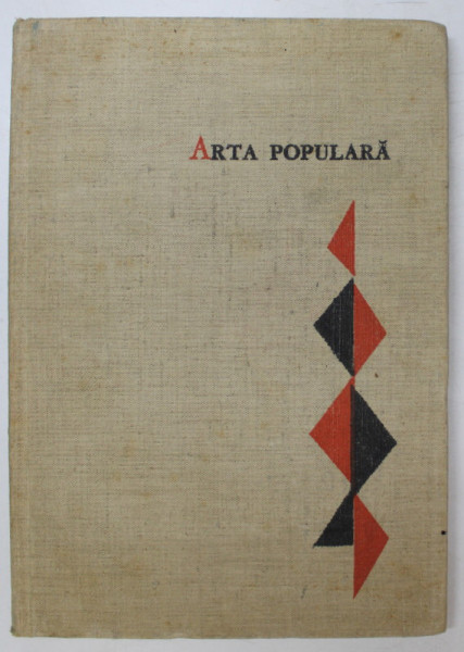 ARTA POPULARA-PAUL PETRESCU SI ELENA SECOSANU  BUCURESTI 1966