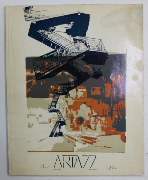 ARTA , REVISTA A UNIUNII ARTISTILOR PLASTICI DIN R.S.R. , ANUL XXIV  , NR. 12 , 1977