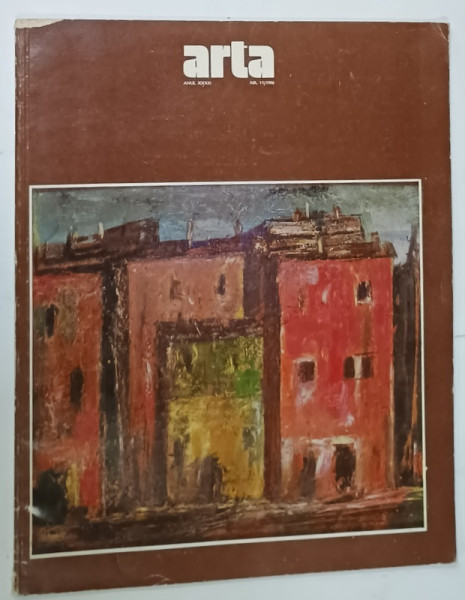 ARTA , REVISTA A UNIUNII ARTISTILOR PLASTICI DIN R.S.R. , NR. 11 , 1986
