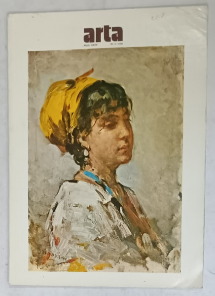 ARTA , REVISTA A UNIUNII ARTISTILOR PLASTICI DIN R.S.R. , NR. 5 , 1988