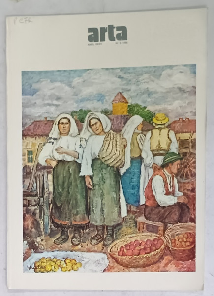 ARTA , REVISTA A UNIUNII ARTISTILOR PLASTICI DIN R.S.R. , NR. 9 , 1988